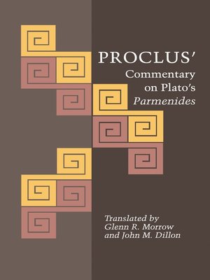 cover image of Proclus' Commentary on Plato's Parmenides